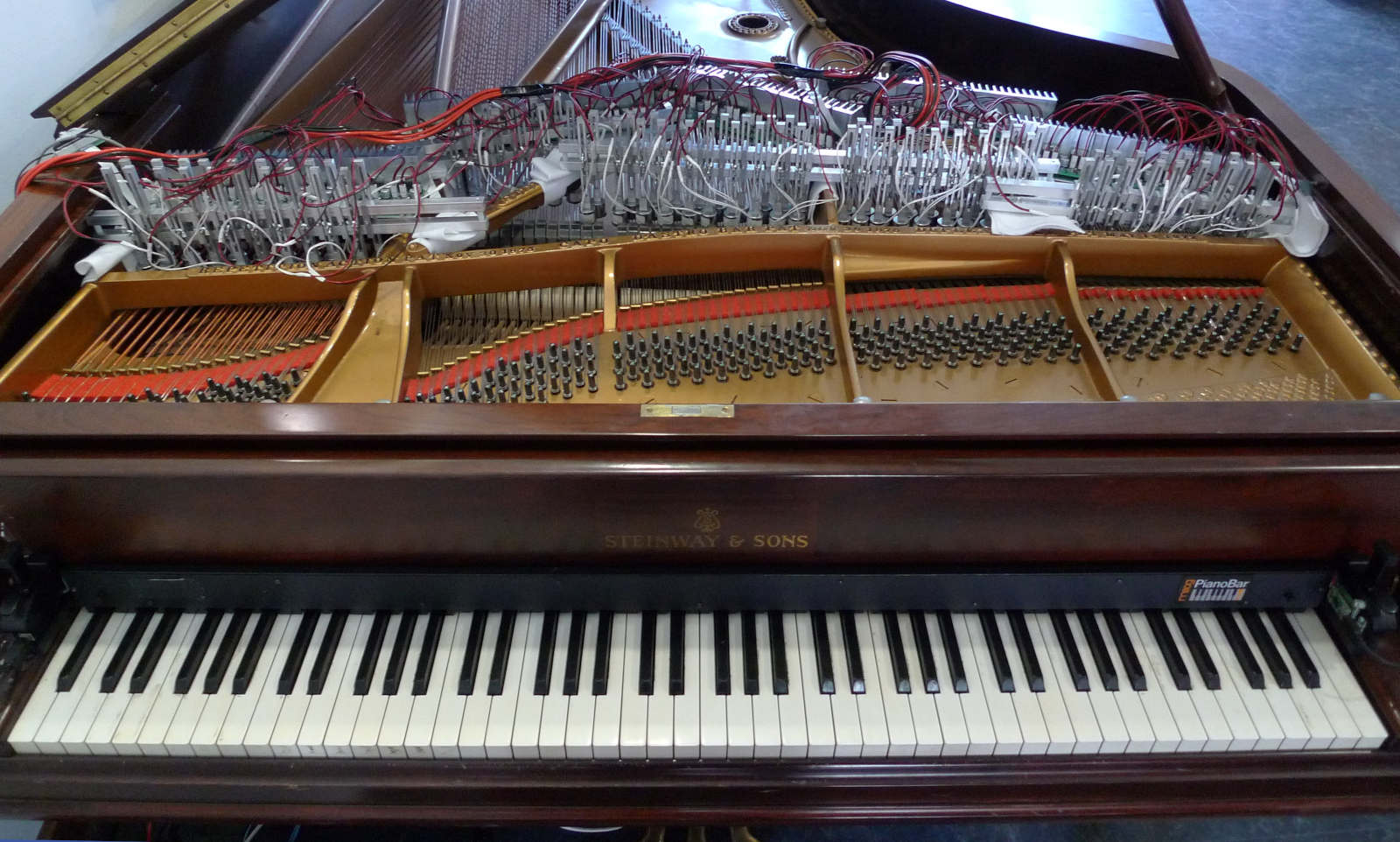 Magnetic Resonator Piano